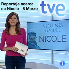 Reportaje sobre Nicole en TVE