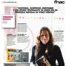 Contraportada completa de la Revista Mercado de San Martín, para Fnac.